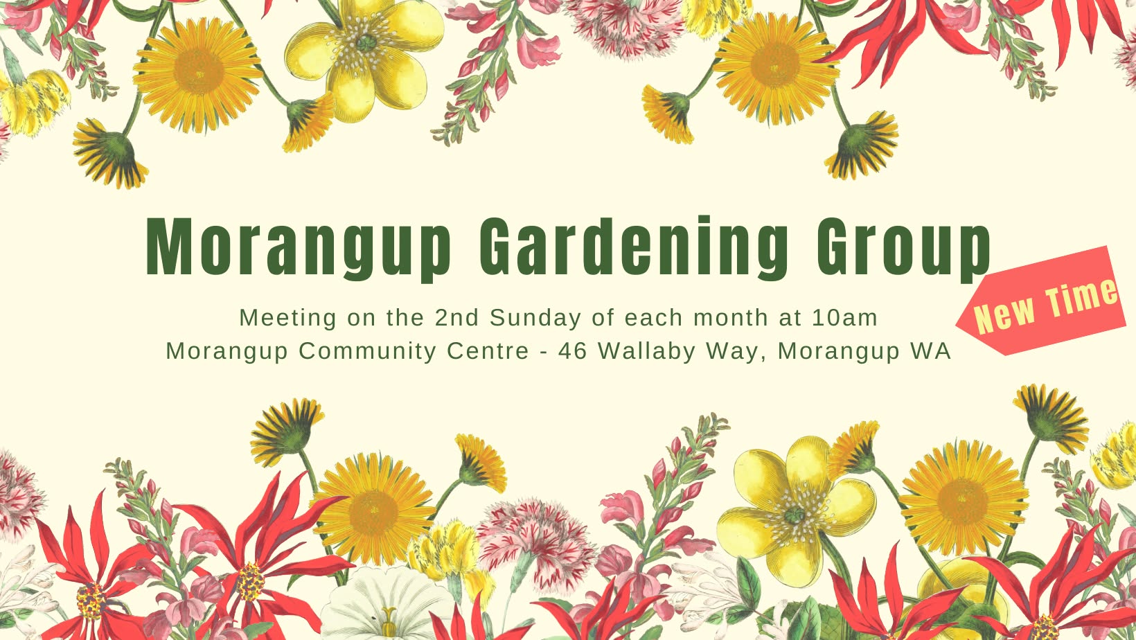 Morangup Monthly Garden Group Catch-up